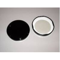 53mm Black Jar lid - to suit 150ml Jars -(Priced Individually)