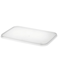 Rectangle Takeaway container Lids - 500/Carton