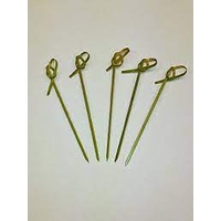Bamboo Knotted Skewer Pick 100mm-250/pack