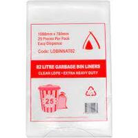Natural H/Duty Bin Bags - 25sl