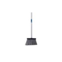 Lobby Dustpan Broom - Stiff Brush-With Handle