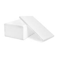 White Foam Lobster Box with Lid -