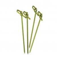 Bamboo Looped Skewer Pick 100mm-100/pack