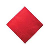 2ply Red Lunch Napkin - 100p/pack