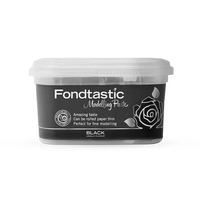 Black Modelling Paste Black 225g (Gum paste)
