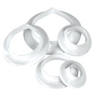 Rose Petal Cutter Set - 5 Piece