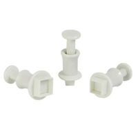 Square Plunger Cutter - 3 Piece Set