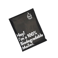 Medium Compostable Mailer Bag 25x33x4 cm black