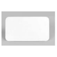 Milk Board Lid for rectangle Foil Tray - 100/Sleeve