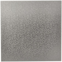 12 Inch Silver MDF Cake Board Square 6mm - each