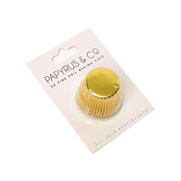 Mini Foil Patty Pans Gold - 50 pack