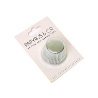 Silver Mini Foil Patty Pans - 50 pack 