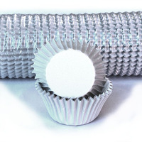 Mini Foil Patty Pan White #360  - 500 pack