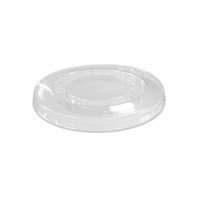 2oz PET Lid for Sauce Cup - 100/Sleeve (20 sleeves per carton)