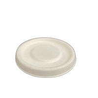 4oz Sugarcane Lid for Sauce Cup - 100/Sleeve (20)