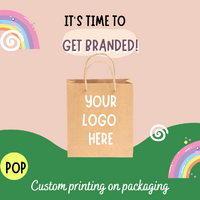 Custom Printing on Bags with handles 