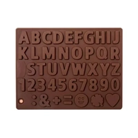 Alphabet and Numbers Silicone Mould (Upper case)