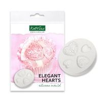 Elegant Hearts Silicone Mould