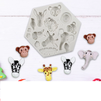Jungle Animals Silicone Mould
