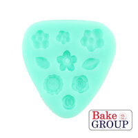 Mixed Flowers Silicone Mould