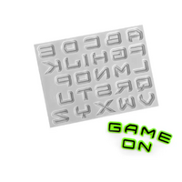 Alphabet Silicone Mould - Science Upper Case Letters
