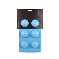 6 Half Sphere Silicone Mould 60 mm