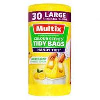 Kitchen Tidy (lemon Scent ) Large Bin Bags 30 per roll