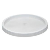 Round Plastic Take Away Container Lid - 50/Sleeve