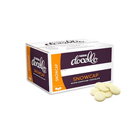 White Chocolate Snow Cap Buttons - 5kg bulk box