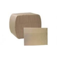 1 Ply Quilted Brown Express Dispenser Napkins - 500