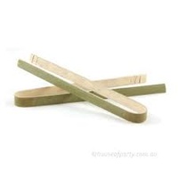 Bamboo Tongs 100/Pack