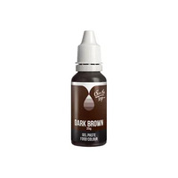 Dark Brown Gel Food Colour 25g