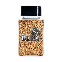 Edible Bling Sanding Sugar Pearl Gold 80g