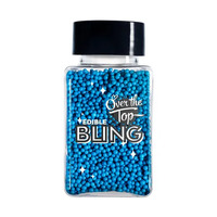 Edible Bling Sprinkles Blue  60g