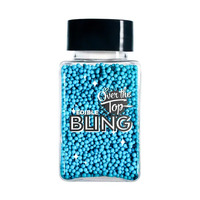 Edible Bling Sprinkles Sky Blue 60g