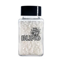 Edible Bling Sprinkles White  60g