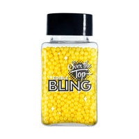 Yellow Non Pariels Sprinkles 60g