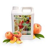 Peach Fruit Flavored Syrup - 2.5kg bottle