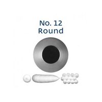 #12 Round Standard Stainless Steel Piping Tip 