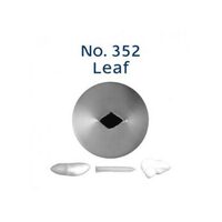 No 352 Leaf Standard Stainless Steel Piping Tip