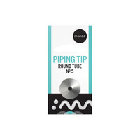 No 5 Round Piping Tip Stainless Steel