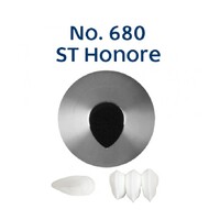 No 680 St Honore Stainless Steel Piping Tip