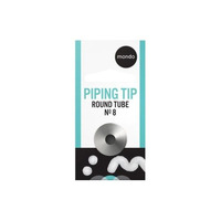  8 Round Piping Tip SS