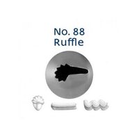 #88 Ruffle Standard Stainless Steel Piping Tip
