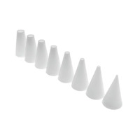 Piping Nozzles Set of 7 Round Plastic