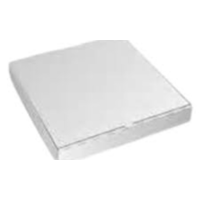 10" Plain White Pizza box -50/Sleeve