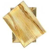 Palm leaf Rectangle Side  Plate -25 per pack
