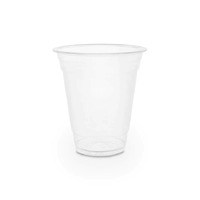 12 Oz (340ml) Clear Plastic Cold Drink Cups  - 50/Sleeve