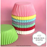 Mixed Pastels Patty Pans #408 High Tea Size -200 Pack
