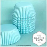 Pastel Blue Patty Pans #408 High Tea Size -200 Pack